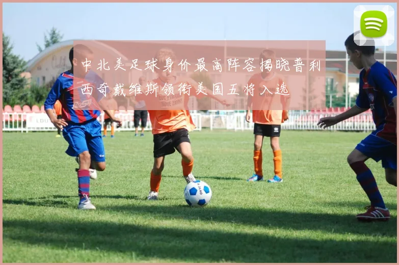中北美足球身价最高阵容揭晓普利西奇戴维斯领衔美国五将入选